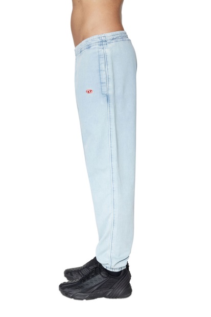 Diesel UK Light Blue D-Lab Track Denim 069Ym Tapered