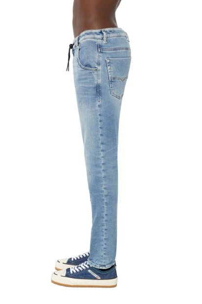 Diesel UK Krooley Joggjeans 068Ba Tapered Medium Blue