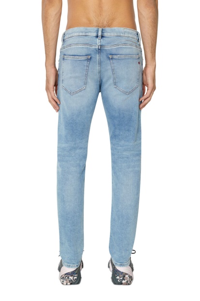 Diesel UK D-Strukt Joggjeans 068Bb Slim In Light Blue
