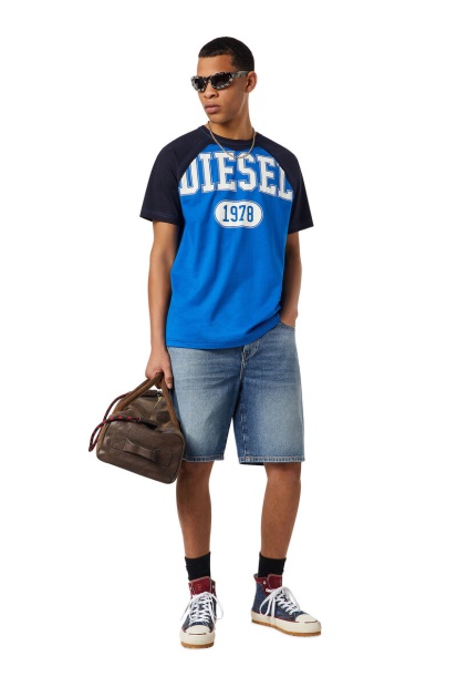 Diesel UK D-Strukt-Short Medium Blue