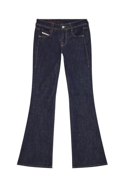 Diesel UK 1969 D-Ebbey Z9B89 Bootcut And Flare Jeans Dark Blue