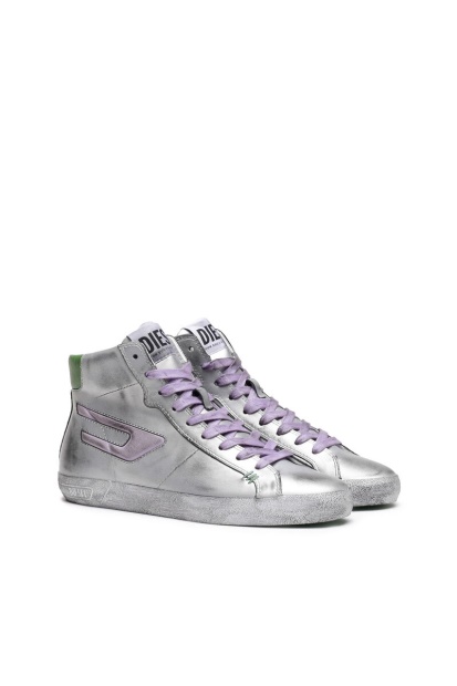 S-Leroji Mid X Diesel UK In Grey/Violet