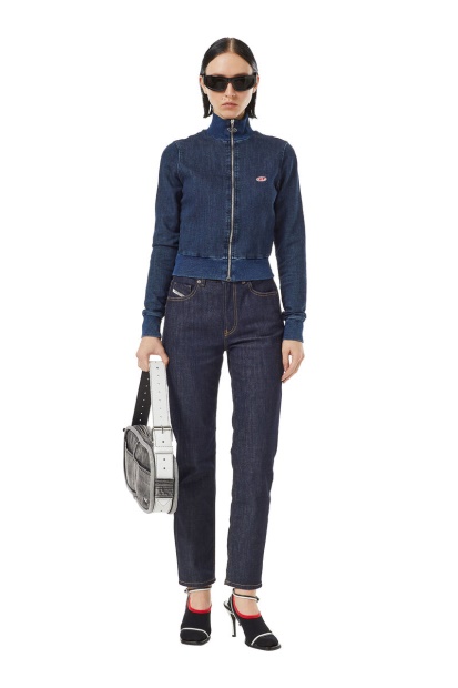 Diesel UK 2004 Z9B89 Tapered Jeans Dark Blue