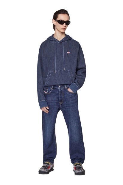 2010 09B96 Straight Jeans Diesel UK Dark Blue