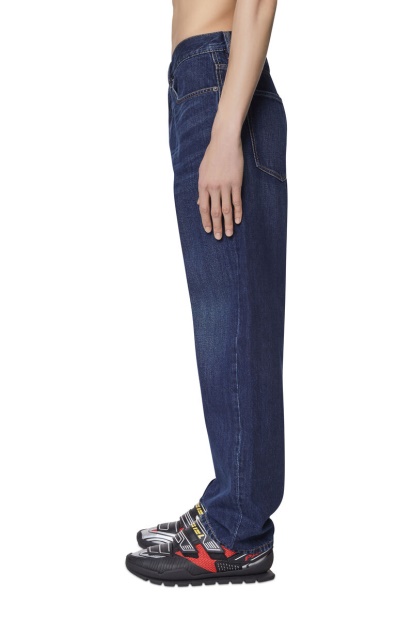 2010 09B96 Straight Jeans Diesel UK Dark Blue