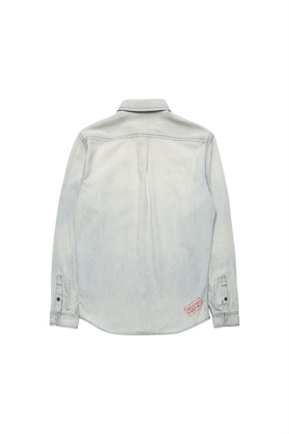 Diesel UK Sh Denim Shirt Light Blue