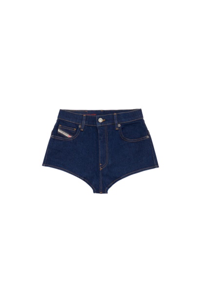 Diesel UK De-Lunar Hot Pants Dark Blue