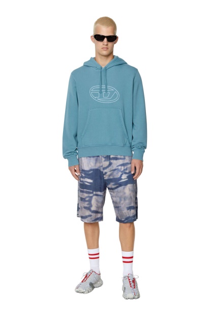 Diesel UK S-Ginn-Hood-E4 Light Blue