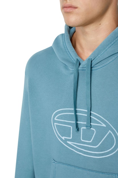 Diesel UK S-Ginn-Hood-E4 Light Blue