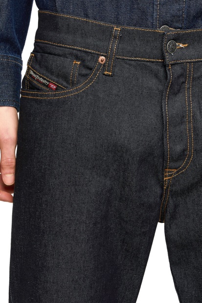 Diesel UK 2005 D-Fining 009Hf Tapered Jeans Dark Blue