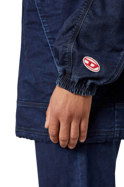 Diesel UK Dark Blue D-Rodney Joggjeans Windbreaker