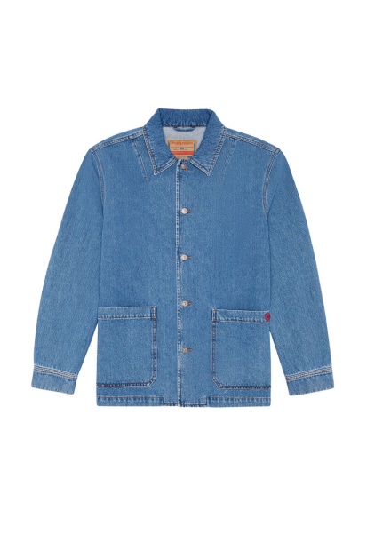 D-Rolk Workwear Jacket Diesel UK Medium Blue