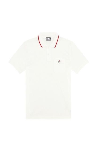 Diesel UK White T-Smith-Poc
