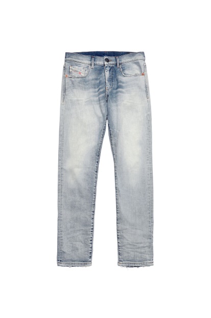 Light Blue 2019 D-Strukt 09A04 Slim Jeans Diesel UK