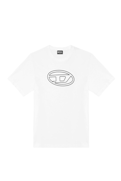 Diesel UK T-Just-Bigoval White