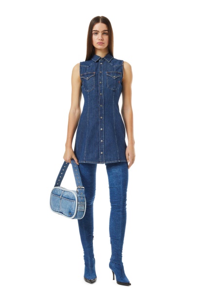 De-Glo Western Dress Diesel UK Dark Blue