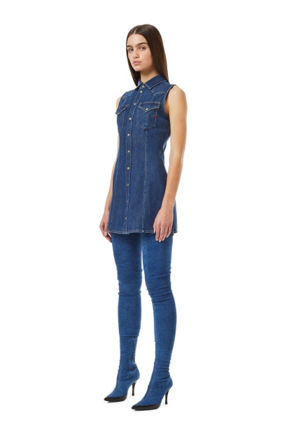 De-Glo Western Dress Diesel UK Dark Blue
