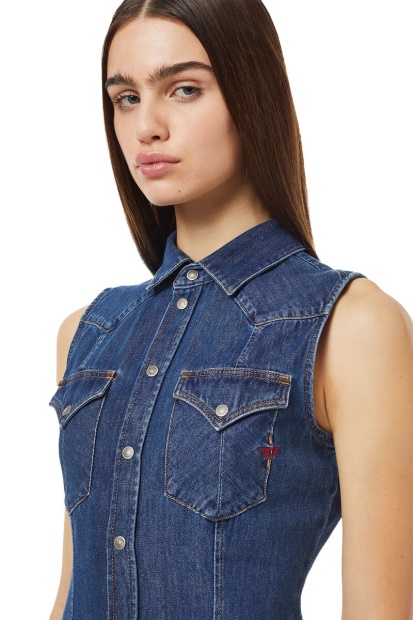 De-Glo Western Dress Diesel UK Dark Blue