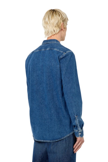 Diesel UK D-Simply Basic Shirt Dark Blue