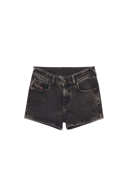 Black/Dark Grey Diesel UK De-Lyla Short Pants