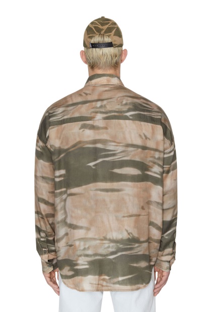 Diesel UK S-Fluid-Cmf In Green/Beige