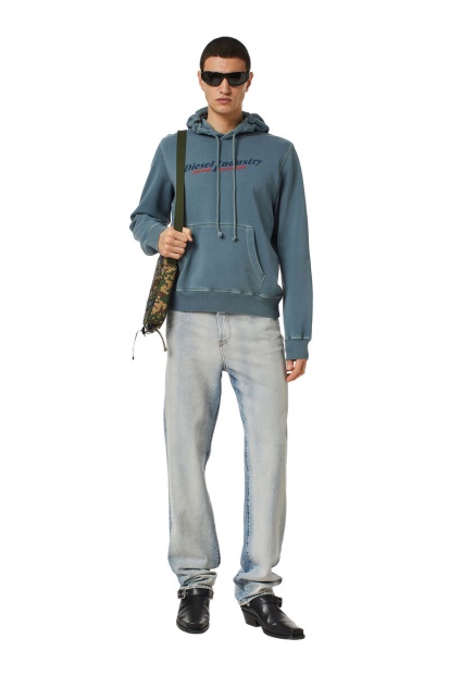 1955 09C89 Straight Jeans Diesel UK Light Blue