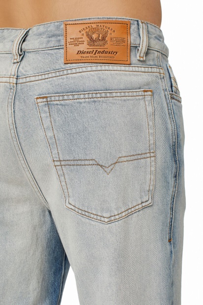 1955 09C89 Straight Jeans Diesel UK Light Blue