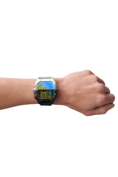 Dz7458 Diesel UK Silver/Black