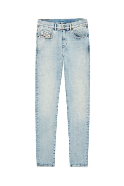 Light Blue 2019 D-Strukt 09C08 Slim Jeans Diesel UK