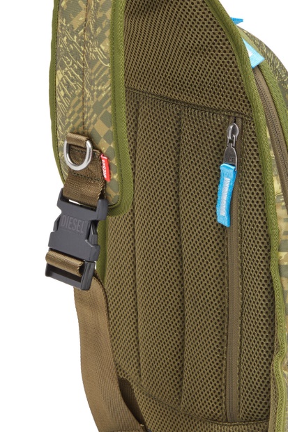 1Dr-Pod Sling Bag Diesel UK In Military Green