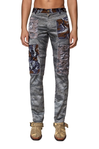 Grey/Brown P-Jose-Cmf Diesel UK