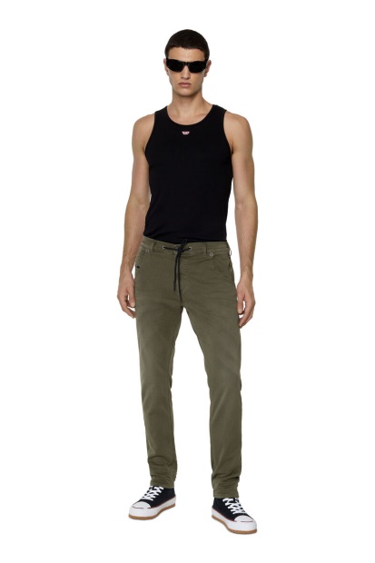 Diesel UK Krooley Joggjeans 0670M Tapered In Military Green