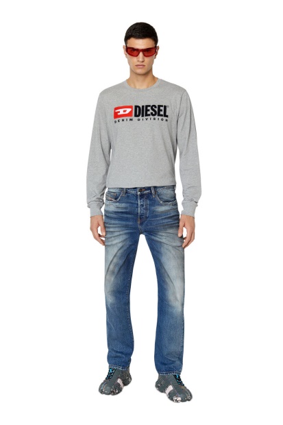 Diesel UK T-Just-Ls-Div Grey