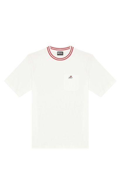 White T-Just-Pocket-Crow Diesel UK