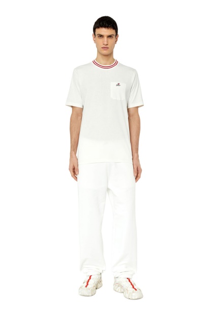 White Diesel UK T-Just-Pocket-Crow