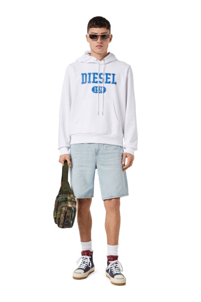 Diesel UK D-Strukt-Short Light Blue