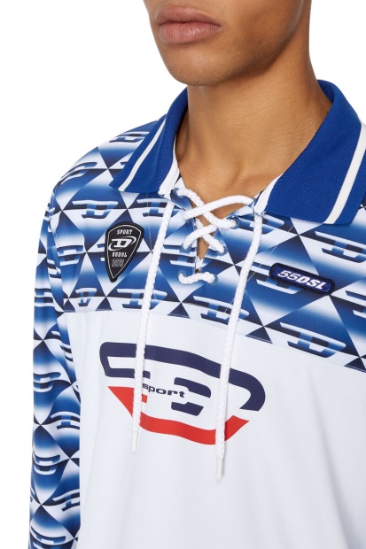 Diesel UK White/Blue Amst-Barabell-Ht22