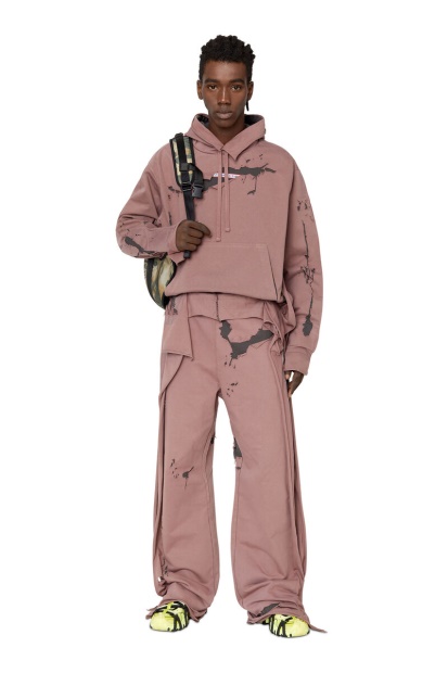 Diesel UK S-Macs-Hoodoff Violet