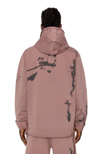 Diesel UK S-Macs-Hoodoff Violet