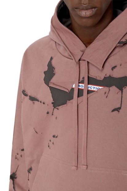 Diesel UK S-Macs-Hoodoff Violet