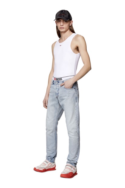 Light Blue Diesel UK 1995 09C14 Straight Jeans