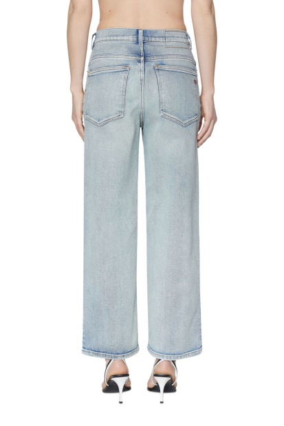 Light Blue Diesel UK 2000 09C08 Bootcut And Flare Jeans