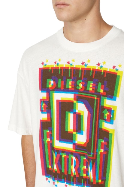 Diesel UK T-Wash-E2 In White