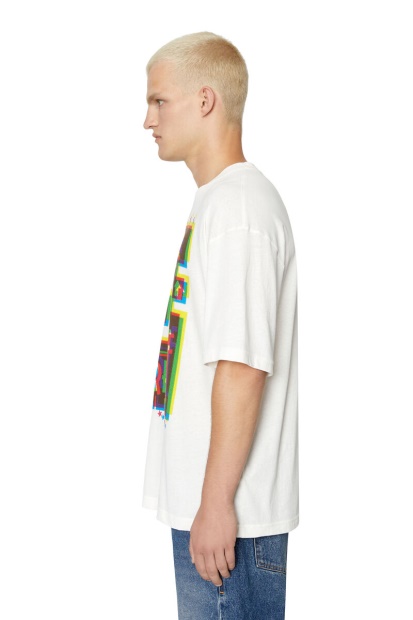 Diesel UK T-Wash-E2 In White