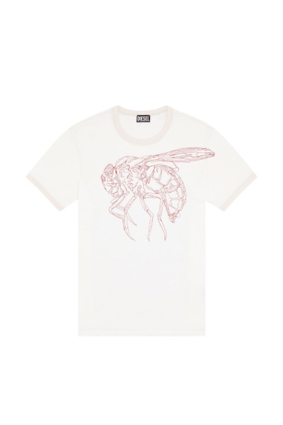 Diesel UK White T-Diering-E1