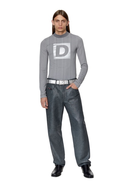 Diesel UK T-Dec In Grey