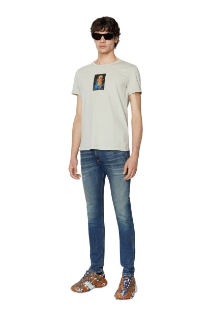 Medium Blue 1979 Sleenker 09D94 Skinny Jeans Diesel UK