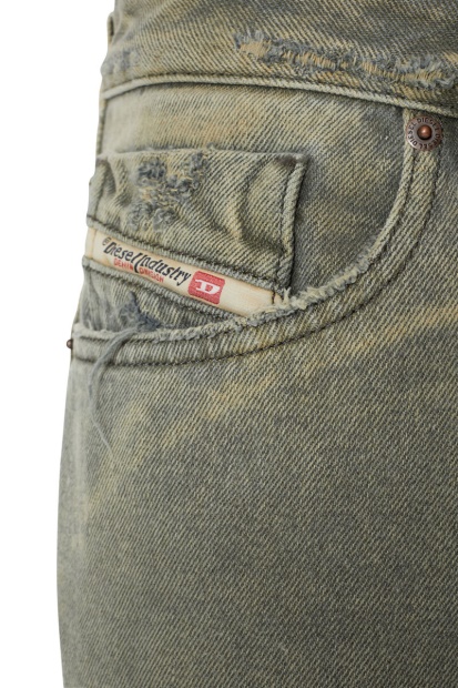 1955 09D87 Straight Jeans Diesel UK Light Grey