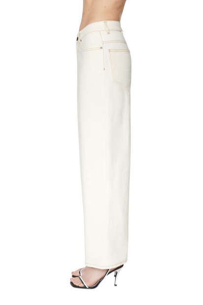 2000 09B94 Bootcut And Flare Jeans Diesel UK White