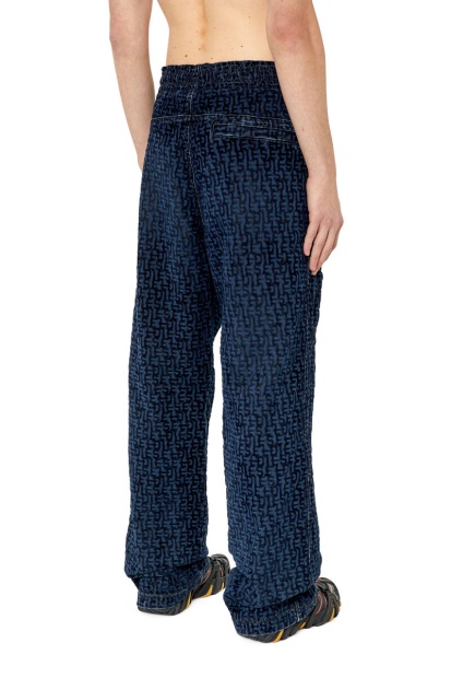 D-Martians Track Denim 068By Straight Diesel UK In Dark Blue